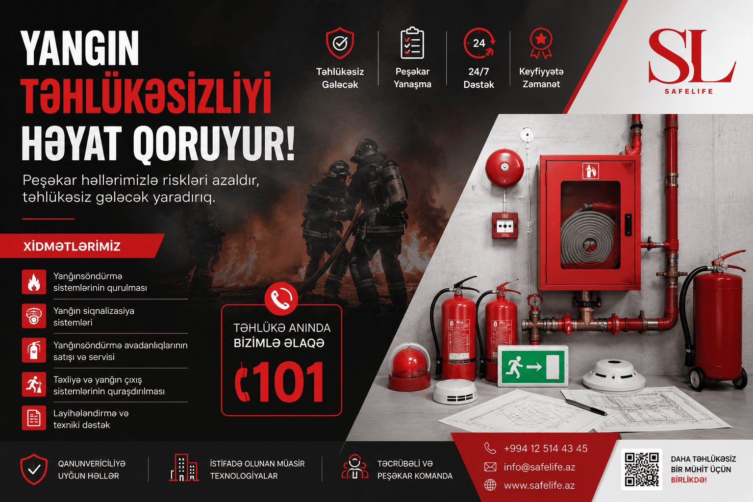 Yanğın Təhlükəsizliyi Nədir? Həyatımızı və Biznesimizi Necə Qorumalıyıq? - blog image