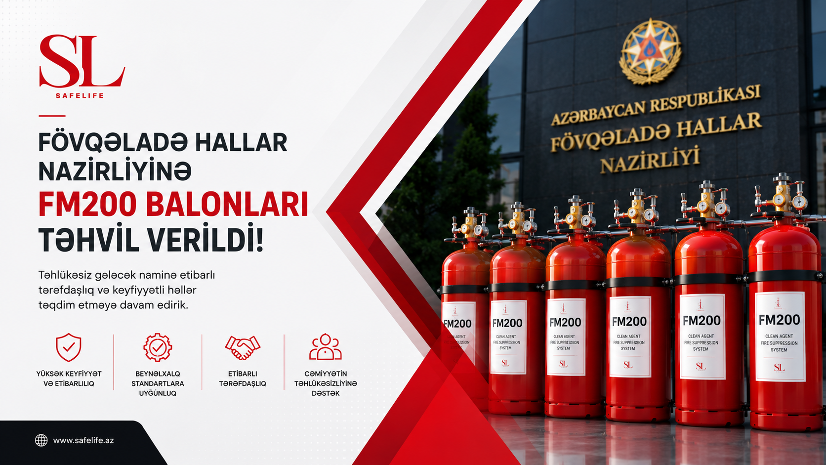 FM200 Yanğın Söndürmə Balonlarımız FHN-ə Təhvil Verildi! - blog image