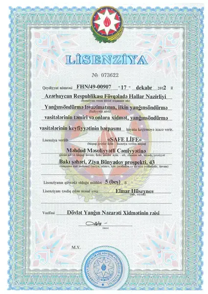 FHN LİSENZİYA